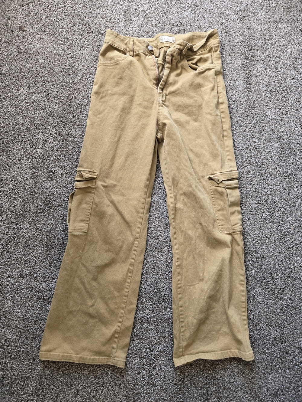 Altar'd State Khaki Utility Cargo Pants